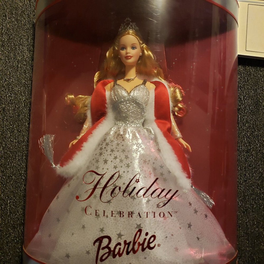 New 2001 Holiday Celebration Barbie